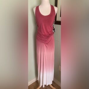 New Young Fabulous & Broke Maxi Dress ombré Racerback size S
